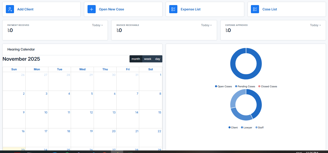 Law Firm Management System